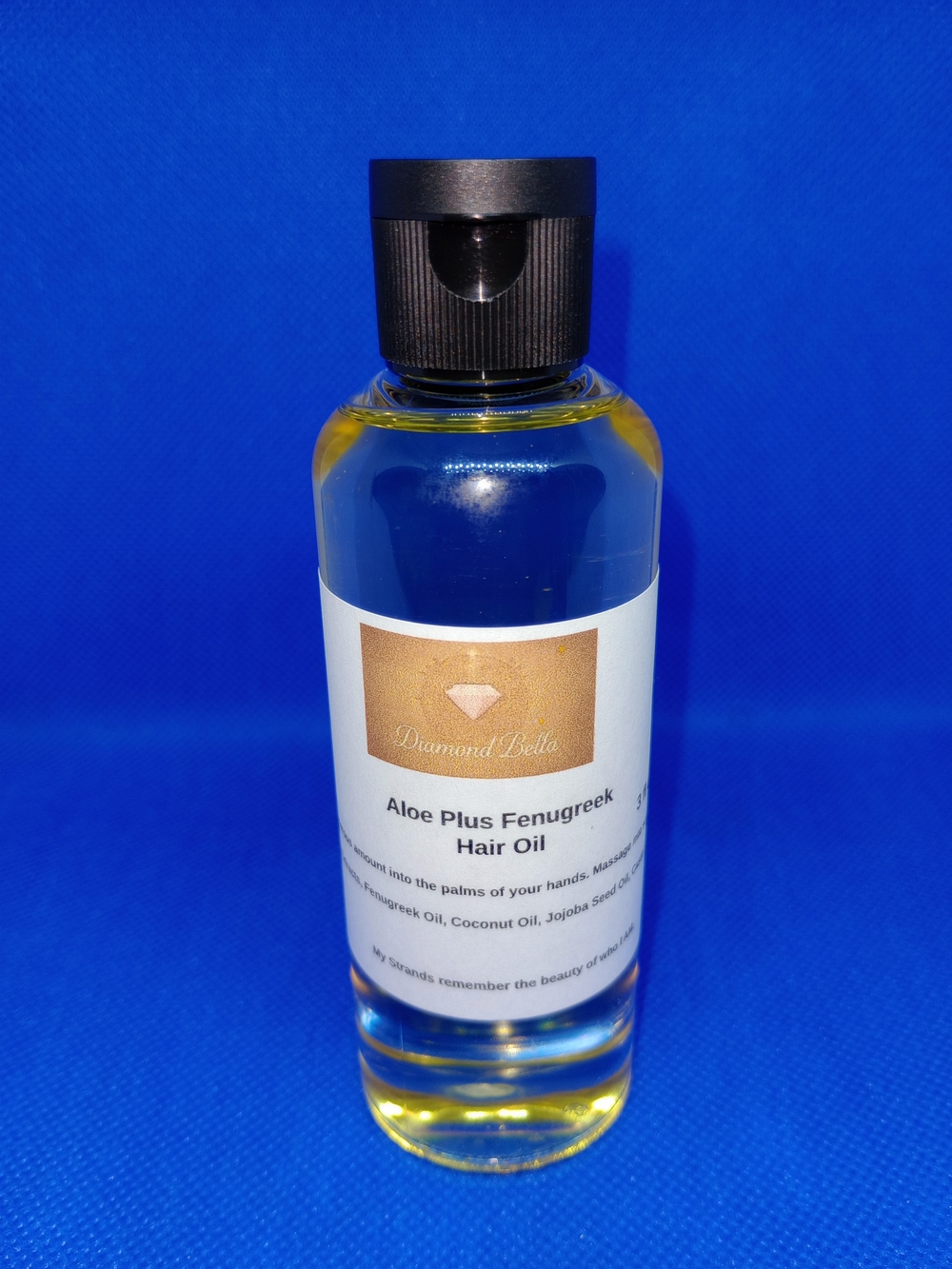 Diamond Bella Aloe Plus Fenugreek Hair Oil 3 Fl Oz